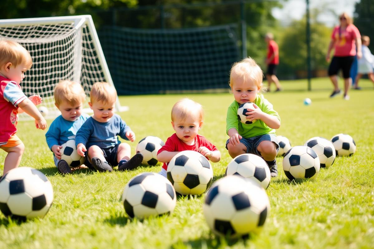 U3 – U4 Active Start soccer session