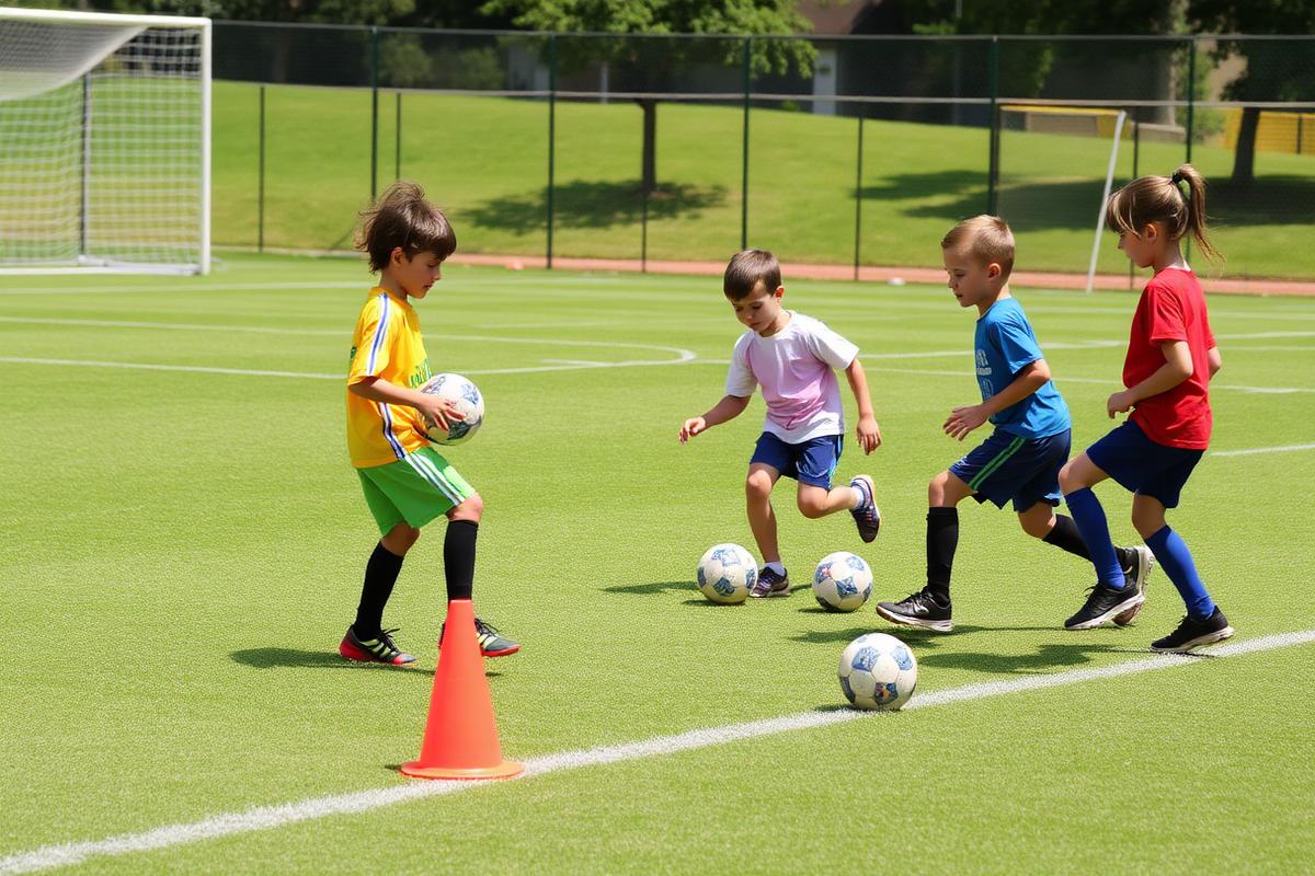 U7 – U8 Fundamentals soccer session